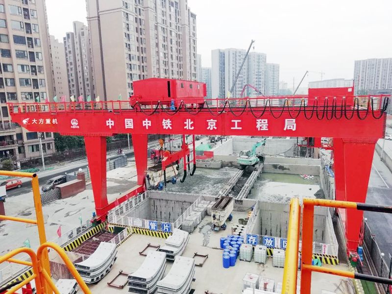 中鐵北京工程局--MGD100t盾構(gòu)門(mén)式起重機(jī)